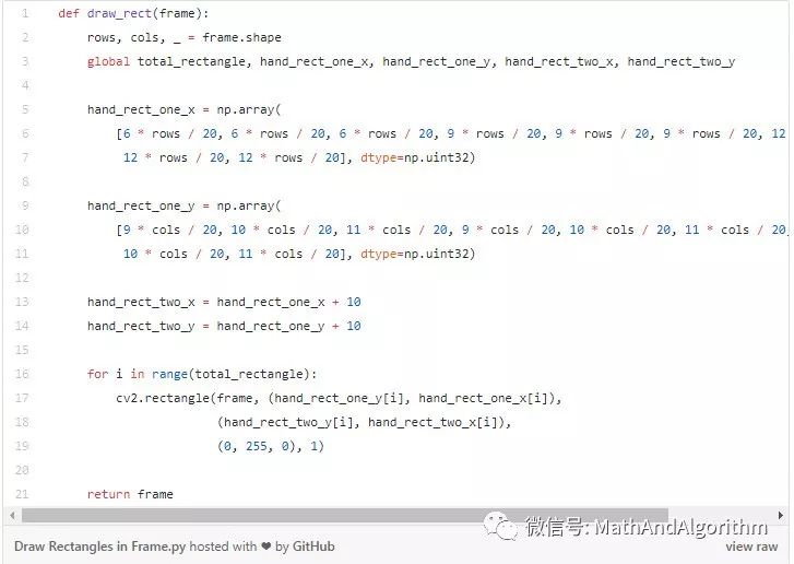 基于 OpenCv 和 Python 的手指识别及追踪