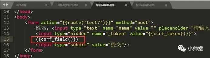 17.）PHPWeb开发框架~Laravel中CSRF攻击原理讲解