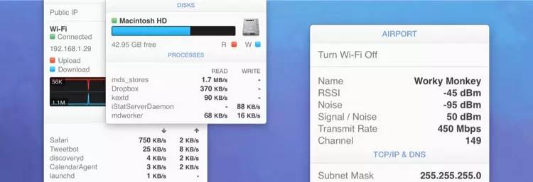 「福利」赠送系统监控工具iStat Menus 5序列号