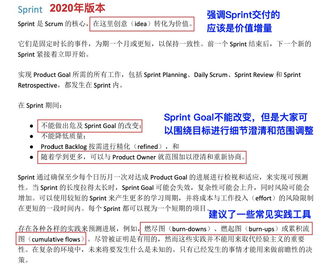 敏捷项目管理者必看：2020版Scrum指南更新对比全面解析