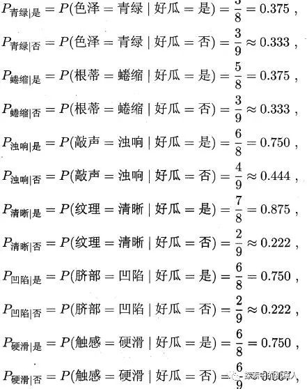 西瓜书学习（十）—贝叶斯分类器（上）