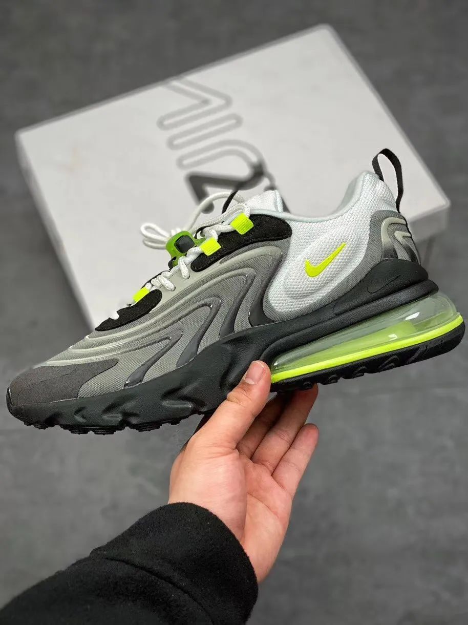 Air Max 270 REACT 三代 官网同步上架 实拍出货 高品质透气网面 MD发泡大底 缓震跑步鞋 码数：36-45