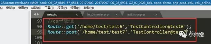 17.）PHPWeb开发框架~Laravel中CSRF攻击原理讲解