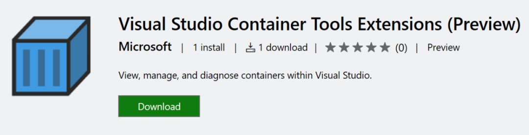 微软 VS 2019开发工具推出容器工具扩展组件