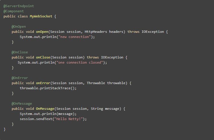 三分钟构建高性能 WebSocket 服务：超优雅的 Springboot 整合 Netty 方案