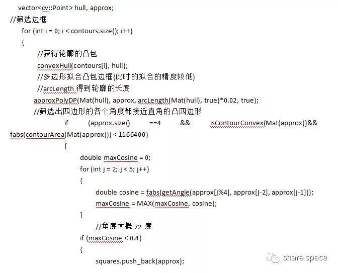 opencv——识别A4纸