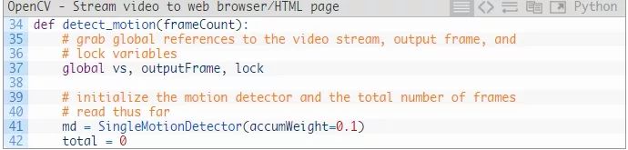 OpenCV：将视频流式传输到网页浏览器/HTML页面