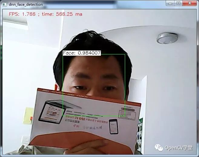 OpenCV基于残差网络实现人脸检测