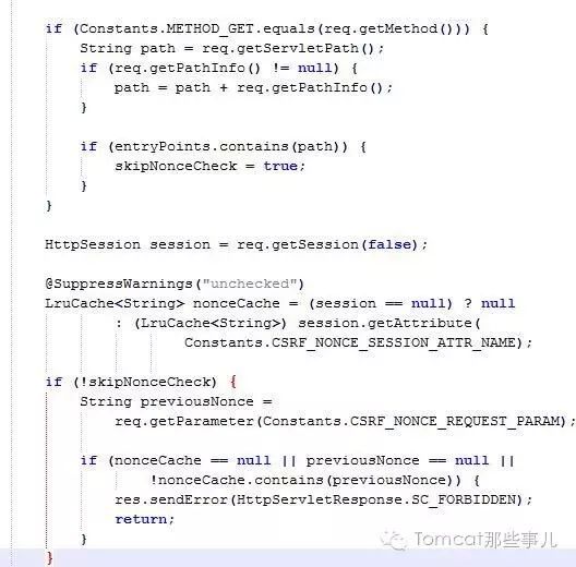 Tomcat怎样防止跨站请求伪造(CSRF)