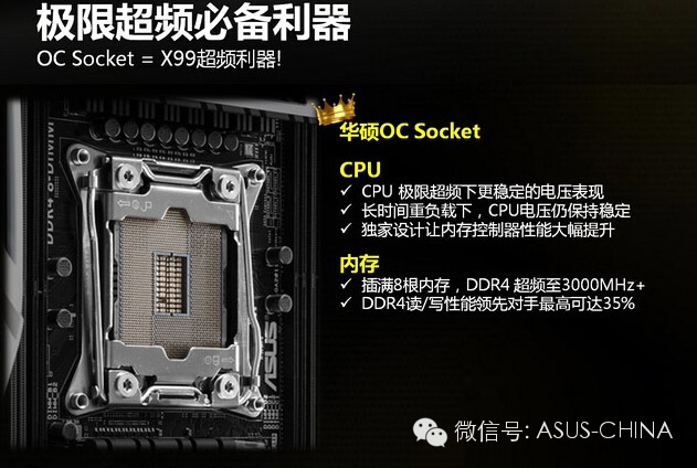 另类X99 CPU底座 华硕OC Socket探秘