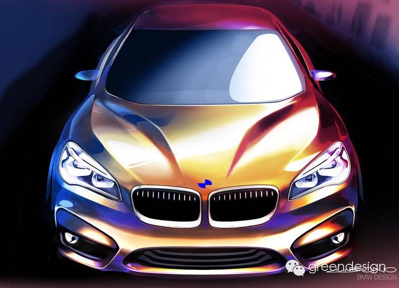 Sketch | 五年内车型原厂图总结：BMW 48款车型内外饰作品