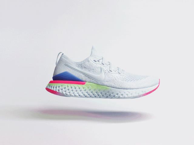 NIKE EPIC REACT FLYKNIT 2 跑鞋 | 焕新开跑