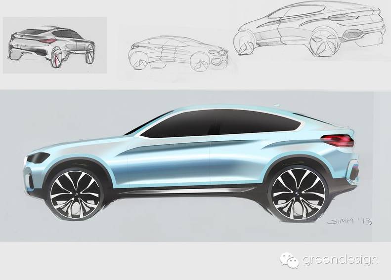 Sketch | 五年内车型原厂图总结：BMW 48款车型内外饰作品