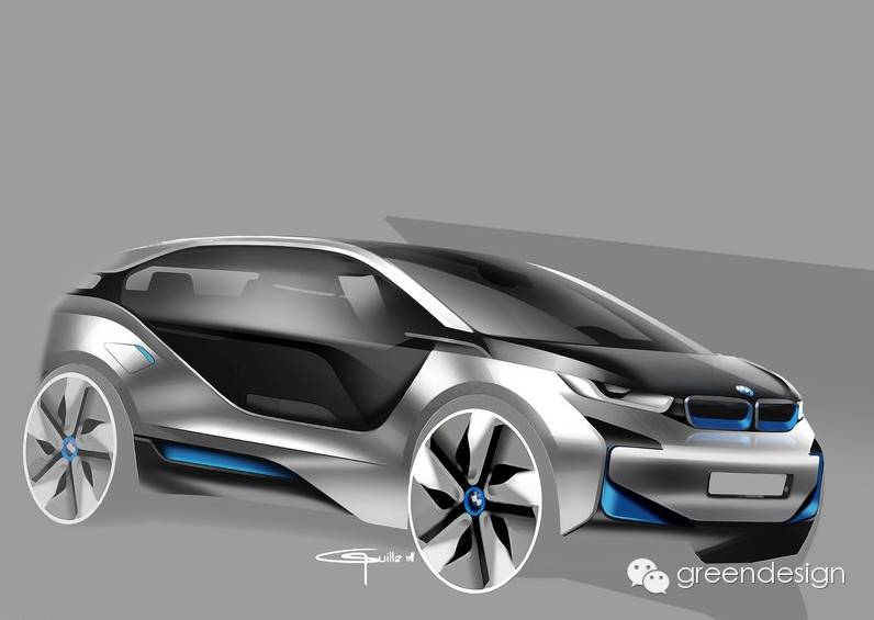 Sketch | 五年内车型原厂图总结：BMW 48款车型内外饰作品