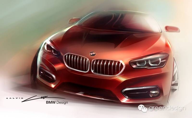 Sketch | 五年内车型原厂图总结：BMW 48款车型内外饰作品