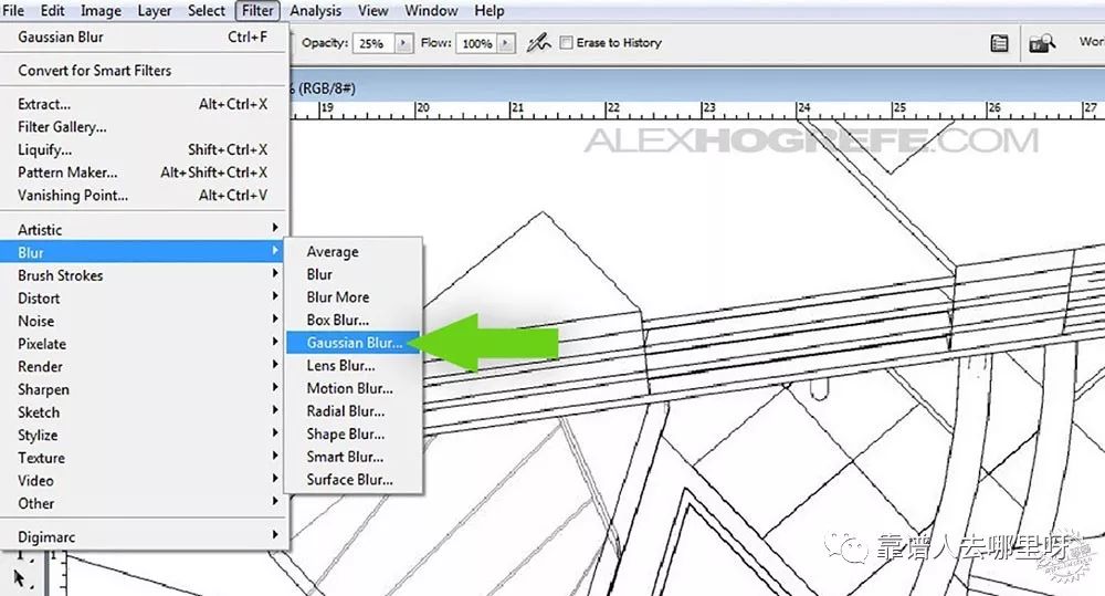 软件资源及教程|SketchUp 用 Photoshop 出效果图/Alex Hogrefe