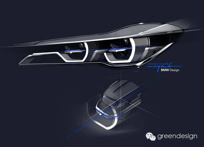 Sketch | 五年内车型原厂图总结：BMW 48款车型内外饰作品