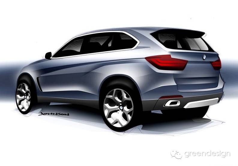 Sketch | 五年内车型原厂图总结：BMW 48款车型内外饰作品