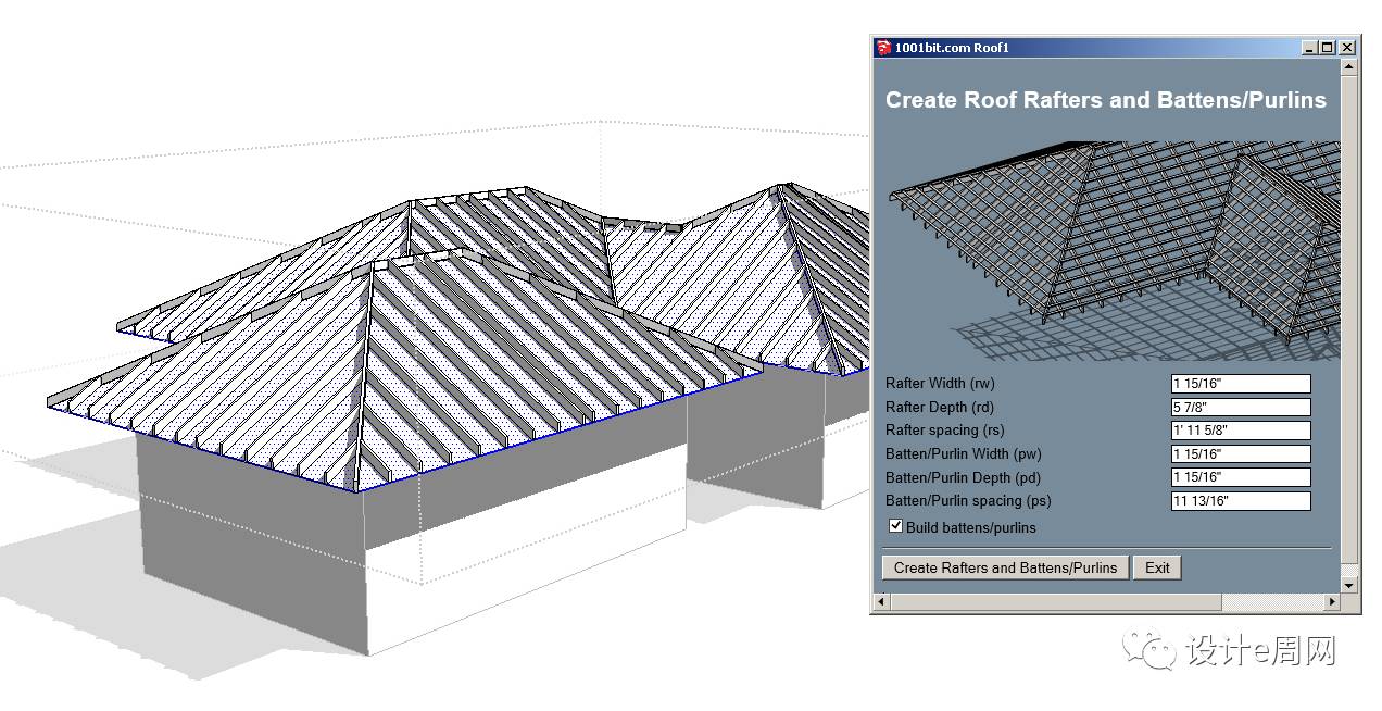 Sketchup高效建模与方案推敲、快速出图研习教程，附高层、体育馆、别墅、城市设计等案例