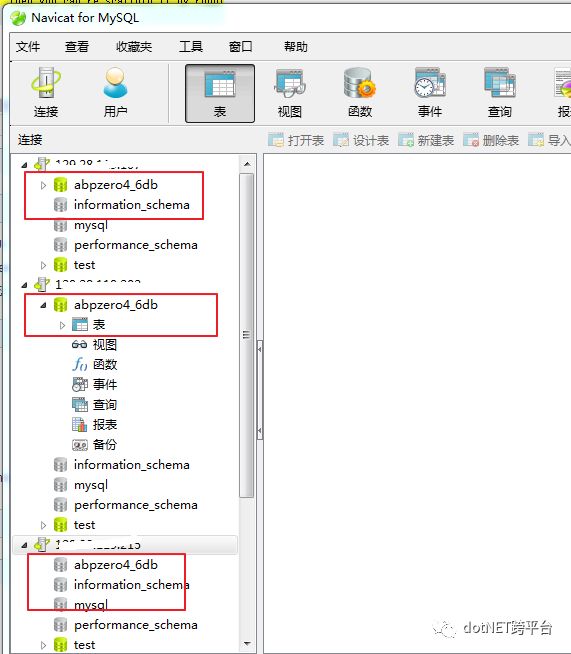 ABP 框架 数据库底层迁移 Mysql 集群