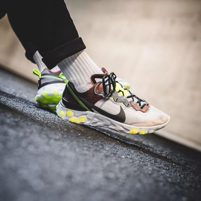 颜值不输黑白！Nike React Element 87 全新配色已经涨价了！