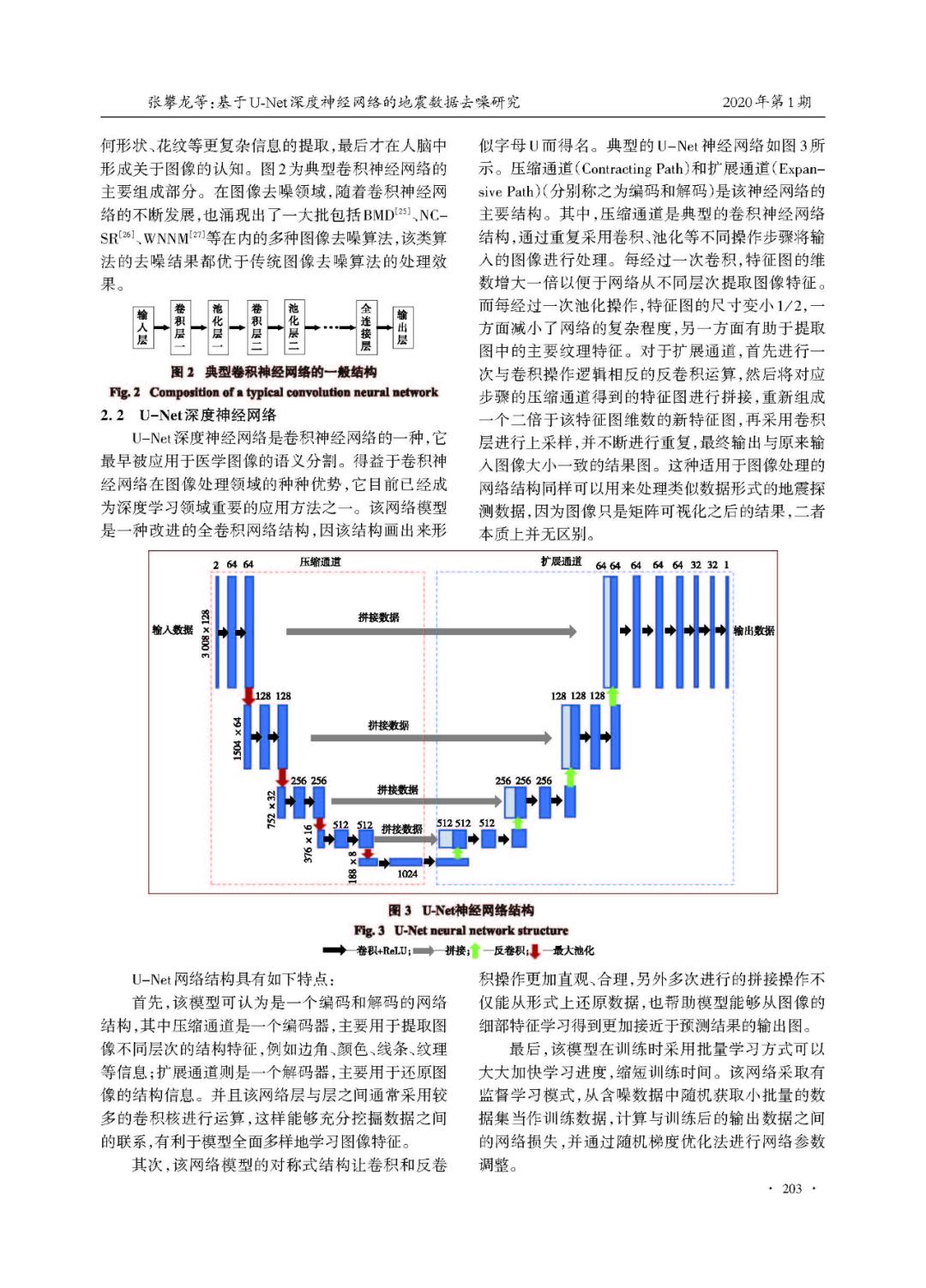 张攀龙等：基于U-Net深度神经网络的地震数据去噪研究