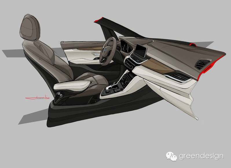 Sketch | 五年内车型原厂图总结：BMW 48款车型内外饰作品