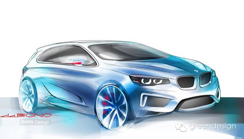 Sketch | 五年内车型原厂图总结：BMW 48款车型内外饰作品