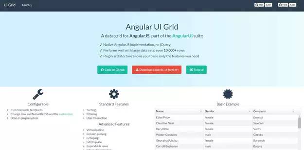 实用 | 10 个AngularJS 框架！