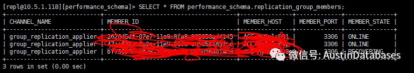 MGR MYSQL 集群崩溃恢复，及非正常手段修复