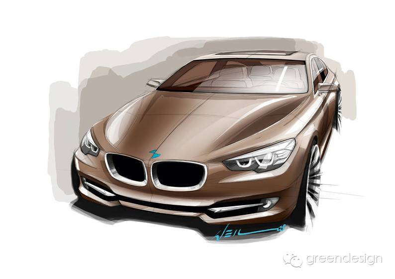 Sketch | 五年内车型原厂图总结：BMW 48款车型内外饰作品