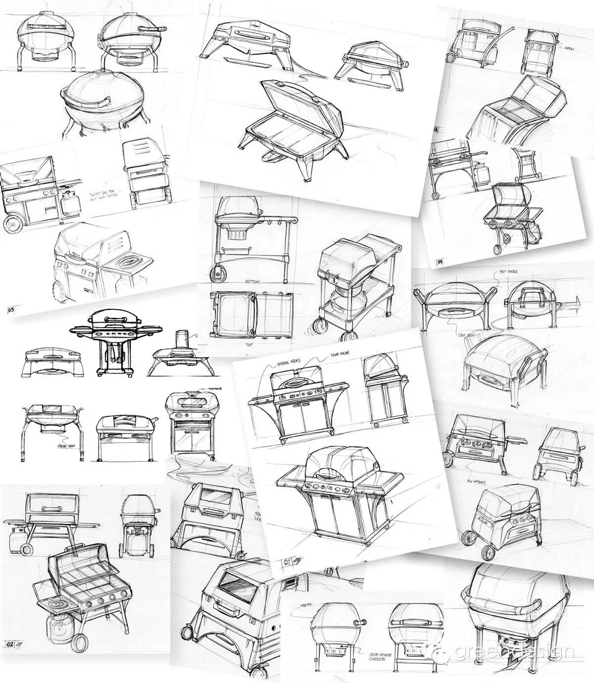 Sketch | 如果这里是你要的产品手绘图，请毫不犹豫地点进来（200张）