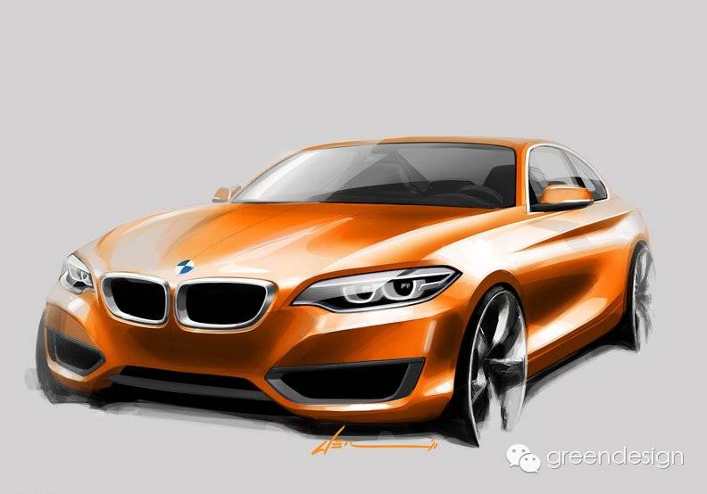 Sketch | 五年内车型原厂图总结：BMW 48款车型内外饰作品