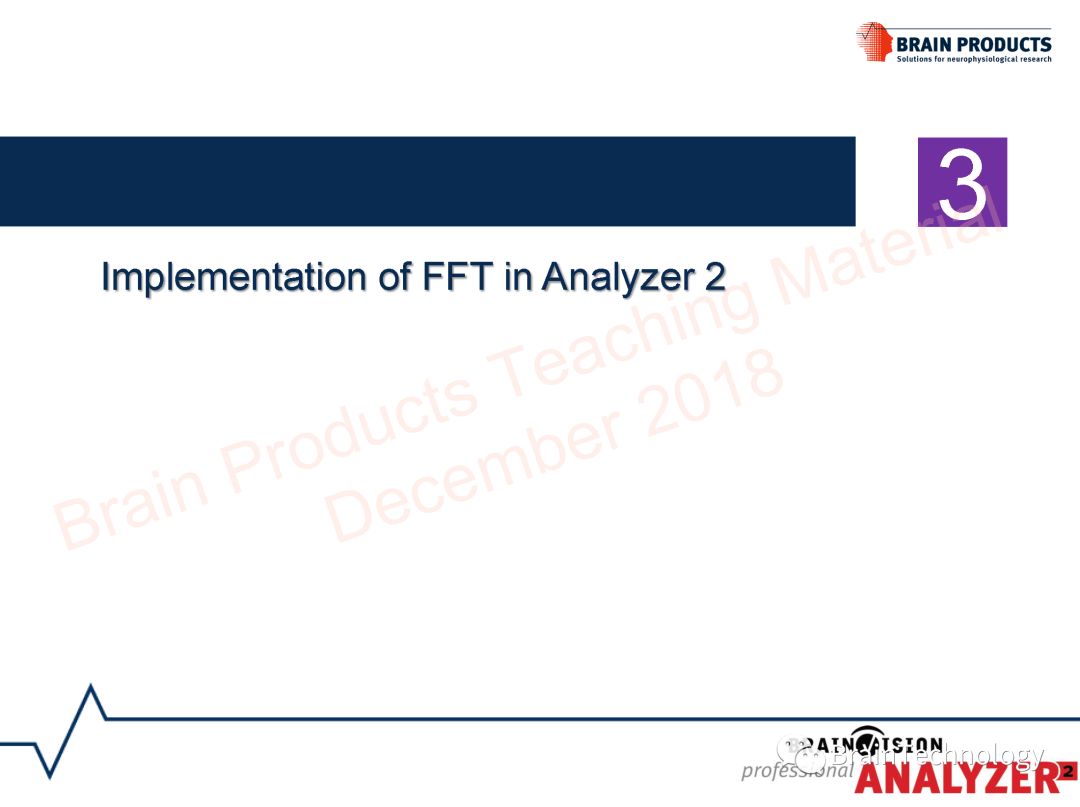 Spectral Analysis using FFT in Analyzer 2