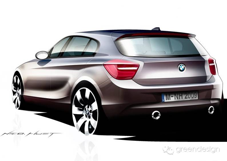 Sketch | 五年内车型原厂图总结：BMW 48款车型内外饰作品