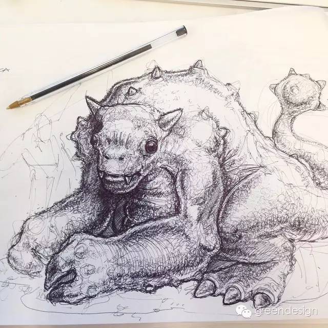 Sketch | 给我一支笔，一张纸，我就能画出一个世界