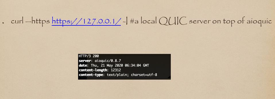 QUIC/HTTP3 协议简析