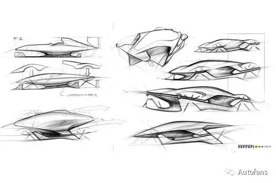 Nice sketch!汽车设计海量草图线稿