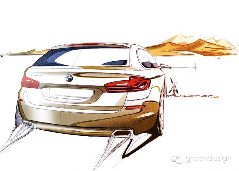 Sketch | 五年内车型原厂图总结：BMW 48款车型内外饰作品