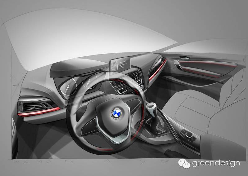 Sketch | 五年内车型原厂图总结：BMW 48款车型内外饰作品