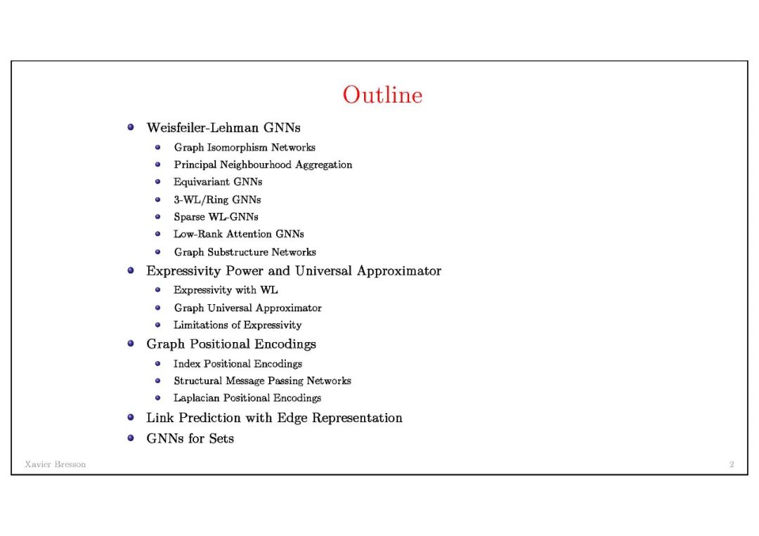 【南洋理工Xavier】图神经网络架构的最新进展，Graph Network Architectures，附80页ppt