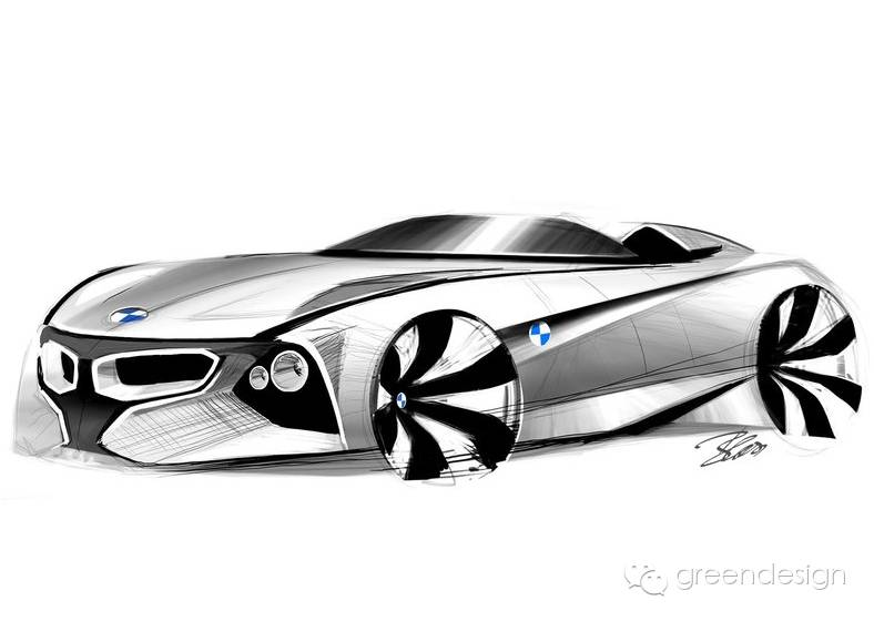 Sketch | 五年内车型原厂图总结：BMW 48款车型内外饰作品