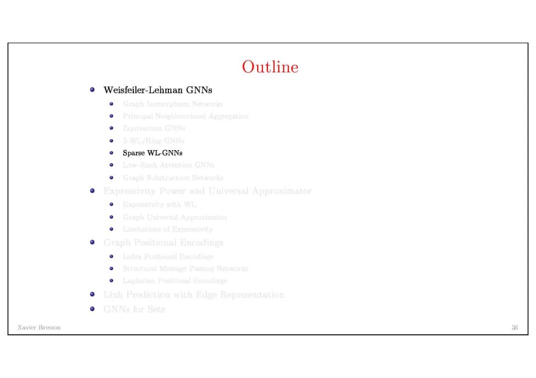 【南洋理工Xavier】图神经网络架构的最新进展，Graph Network Architectures，附80页ppt