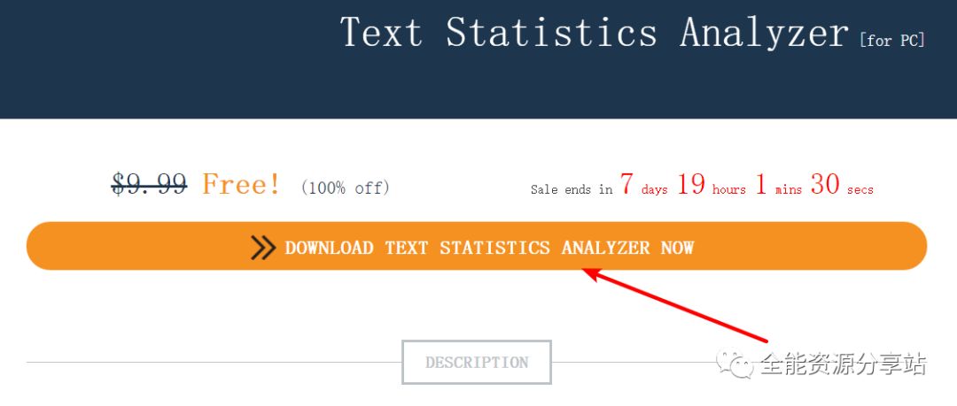 Text Statistics Analyzer(文本统计分析器)，官方限时免费