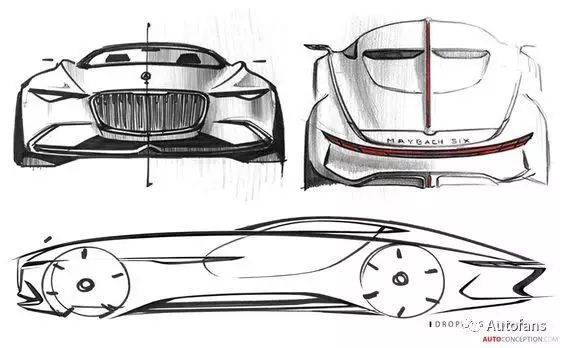 Nice sketch!汽车设计海量草图线稿