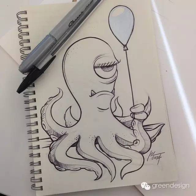 Sketch | 给我一支笔，一张纸，我就能画出一个世界