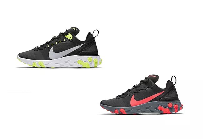 不透明版本登场！Nike React Element 55 官图释出