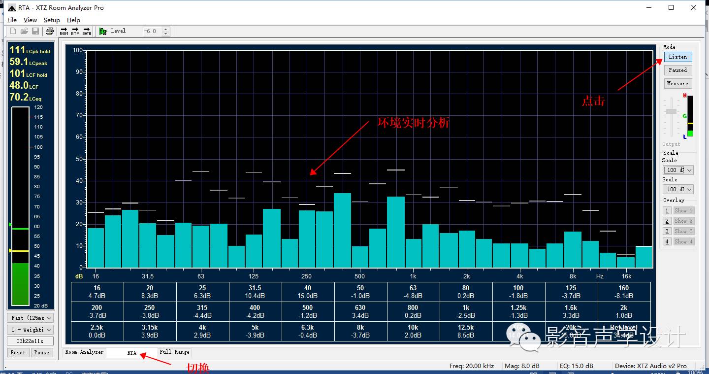 XTZ Room Analyzer Ⅱ pro 声学测试仪 初级使用介绍