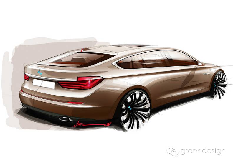 Sketch | 五年内车型原厂图总结：BMW 48款车型内外饰作品